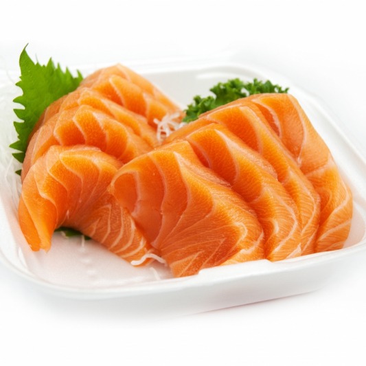 F1. Salmon Sashimi (6 pcs)