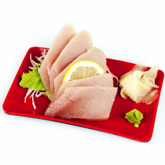 F2. White Tuna Sashimi (6 pcs)